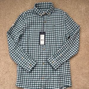NWT vineyard vines boys flannel check shirt